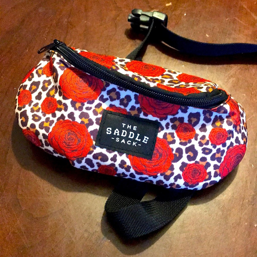 The Saddle Sack leopard/rose Fallon Taylor
